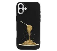 Spaghetti Italy Noodles Phone Cases Compatible with iPhone 16 | Novelty Phones Protective Covers 16/16 Plus/16 Pro/16 Pro Max/16 E