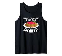 Spaghetti Lovers Unite: The Truth About Pasta Parties Tank Top