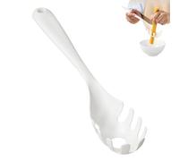 Spaghetti Spoon Kitchen Fork - Anti-Slip Handle, Sturdy Heat Proof Construction, Smooth FINISHS, Multi-Functional Design | Long Serving Life Pasta Serving Tool for Restaurants, Cooking, Dining
