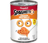 SpaghettiOs Canned Pasta with Chicken Meatballs, 15.6 oz Can