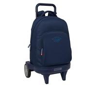 SPAGNOLO - Large Backpack with Wheels, Compact Evolution, Removable, Ideal for Children of Different Ages, Comfortable and Versatile, Quality and Resistance, 33 x 22 x 45 cm