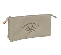SPAGNOLO TOPO - Triple Pencil Case, Children's Pencil Case, Ideal for School Age Children, Comfortable and Versatile, Quality and Resistance, 22 x 3 x 12 cm