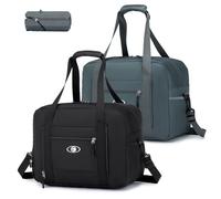 SPAHER Cabin Bag 40x30x20 Wizzair Foldable Travel Duffle Bag Waterproof Under-seat Cabin Bag Lightweight Holdall Suitcase Handbag Carry on Luggage Overnight for Women and Men 25L