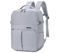 SPAHER Cabin Bag 40x30x25 Eurowings Underseat Laptop Backpack 15.6 Inch for School Luggage Travel Backpack Carry On Bag Hand Luggage Backpack Casual Daypack Approved Holdall Rucksack Flight Bag Grey