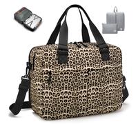 SPAHER Expandable Cabin Bag British Airways Hand Luggage 40x30x15 to 40x30x25 Eurowings Wizzair Travel Duffle Bag Carry On Luggage Under-seat Holdall Handbag Maternity Hospital Overnight Bags