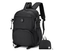 SPAHER Foldable Cabin Bag 40x30x15cm British Airways KLM Underseat Cabin Bag Luggage Small Travel Cabin Backpack Men Women Rucksack Waterproof Carry on Hand Luggage Bag Lightweight Flight Backpack
