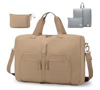 SPAHER Foldable Cabin Bag 55x35x20 40L Large Travel Duffle Bag Weekend Overnight Sports Gym Holdall Bag Women Men Lightweight Waterproof Handbag Carry on Underseat Hand Luggage