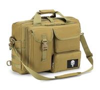 SPAHER Men's Laptop Bag Briefcase - 14/15.6/17.3 Inch Work Bags for Business & Office - Messenger Bag with Shoulder Strap