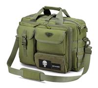SPAHER Men's Laptop Bag - Briefcase for 14/15.6/17.3 Inch Laptops - Business Work Bag with Shoulder Strap - Office Messenger Bag