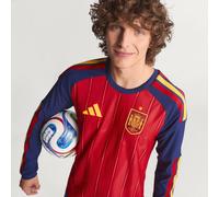 Spain 26 Home Authentic Long Sleeve Jersey