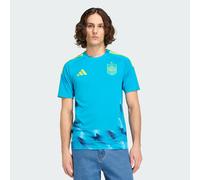 Adidas Spain 26/27 Replica Goalkeeper Home Short Sleeve T-shirt Blue XL Man