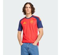 Adidas Spain 26/27 Replica Home Short Sleeve T-shirt Red XS Man