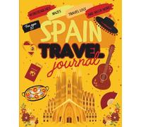 Spain Activity Book: Travel Journal