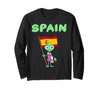 Spain Alien/Spaniard Fans Long Sleeve T-Shirt