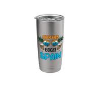 Spain Beaches Vacation Party Matching Stainless Steel Insulated Tumbler