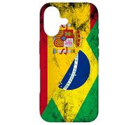 Spain & Brazil Flags - Spanish Brazilian Case for iPhone 17