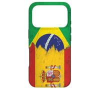 Spain & Brazil Flags - Spanish Brazilian Case for iPhone 17 Pro