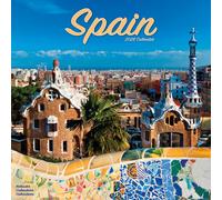 Spain Calendar 2026 Square Space Wall Calendar - 16 Month