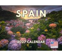 Spain Calendar 2027 Monthly Wall Calender 12 Month