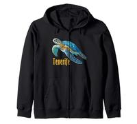 Spain Canary Islands Tenerife Zip Hoodie