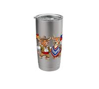 Spain Chile Flag Spanish Chilean Roots Spanish Chilean Stainless Steel Insulated Tumbler
