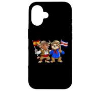 Spain Costa Rica Flag Spanish Costa Rican Roots Case for iPhone 16