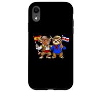 Spain Costa Rica Flag Spanish Costa Rican Roots Case for iPhone XR