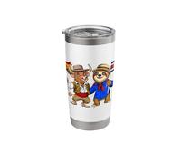 Spain Costa Rica Flag Spanish Costa Rican Roots Stainless Steel Insulated Tumbler