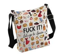 Spain Crossbody Bag Spain Lover Gift Spain Travel Gift Spain Welcome Bag Girls Trip To Spain Gift For Her (Spain Bag)