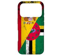 Spain & Dominica Flags - Spanish Dominican Case for iPhone 17 Pro