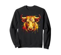 Spain ESP 26 Fan Spanish Bull Flag Art Empowering Sweatshirt