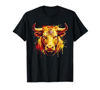 Spain ESP 26 Fan Spanish Bull Flag Art Empowering T-Shirt