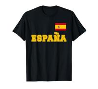 Spain - Espana with Flag on the Chest Value Graphic T-Shirt