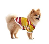 Spain Flag Cute Dog and Cat T-Shirt - Soft and Breathable Pet Apparel for Small to Large Dogs and Cats