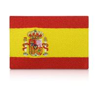 Spain Flag Iron-on Patch | Spanish Flag Iron on Patches, Spain Flag Embroidery Patch, World Cup ironable Patch, Jersey Badges Finally Home