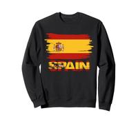 Spain Flag of Spain Patria Pride Vintage Sweatshirt
