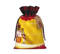 Spain Flag Two Color Drawstring Gift Bag S Beautiful Convenient Suitable For Christmas Birthdays