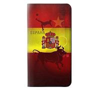 Spain Football Soccer Flag PU Leather Flip Case Cover For LG G7 ThinQ