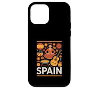 Spain Funny Spanish Culture Flamenco Guitar Paella Case for iPhone 12 mini