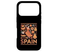 Spain Funny Spanish Culture Flamenco Guitar Paella Case for iPhone 17 Pro