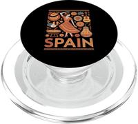 Spain Funny Spanish Culture Flamenco Guitar Paella PopSockets PopGrip for MagSafe