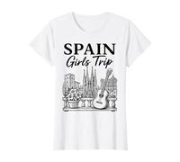 Spain Girls Trip Travel Girls T-Shirt