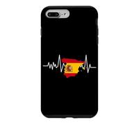 Spain Heartbeat Spanish Flag Map Case for iPhone 7 Plus/8 Plus