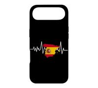 Spain Heartbeat Spanish Flag Map Case for iPhone Air