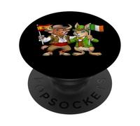 Spain Ireland Flag Spanish Irish Roots Spanish Irish PopSockets Adhesive PopGrip