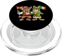 Spain Ireland Flag Spanish Irish Roots Spanish Irish PopSockets PopGrip for MagSafe