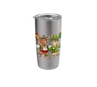 Spain Ireland Flag Spanish Irish Roots Spanish Irish Stainless Steel Insulated Tumbler