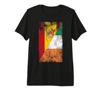 Spain & Ireland Flags - Spanish Irish Premium T-Shirt