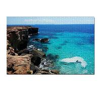 Spain Mallorca Cala Jigsaw Puzzle for Adults 1000 Piece Travel Gift Souvenir 38x26CM