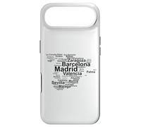 Spain Map Outline, Espana Travel, Spanish Towns, Spain Case for iPhone Air